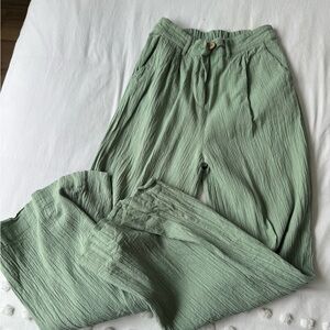 Bali Sage Textured Pants
